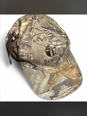 Beacon Camo Cap in Brown and Tan Woodland Print